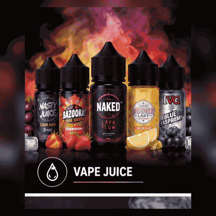 Capital Vape vape juice category art